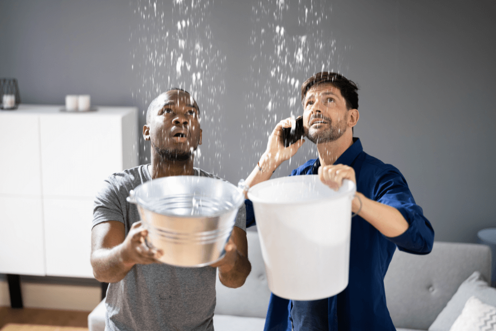 6. Overflowing Water Tank (On Roof/Basement) - emergency plumbing situation in Dubai